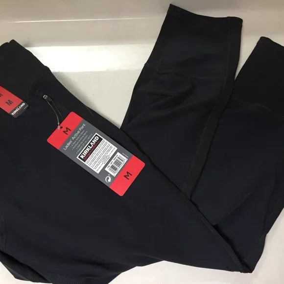 NWT Kirkland Womens active pant Grey size M - Picture 6 of 6